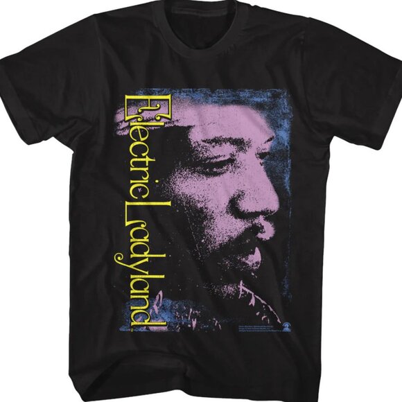 Michelle L Other - Electric Ladyland Jimi Hendrix Experience Retro Rock Band Graphic T-Shirt 170